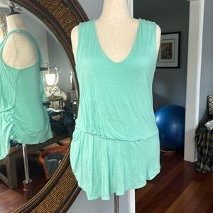 Maurice’s Draped Pastel Green Sleeveless Top